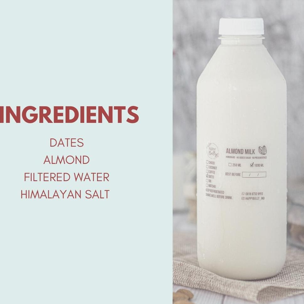 

Susu Kurma Dibuat Dari Almond Uk 1 Liter
