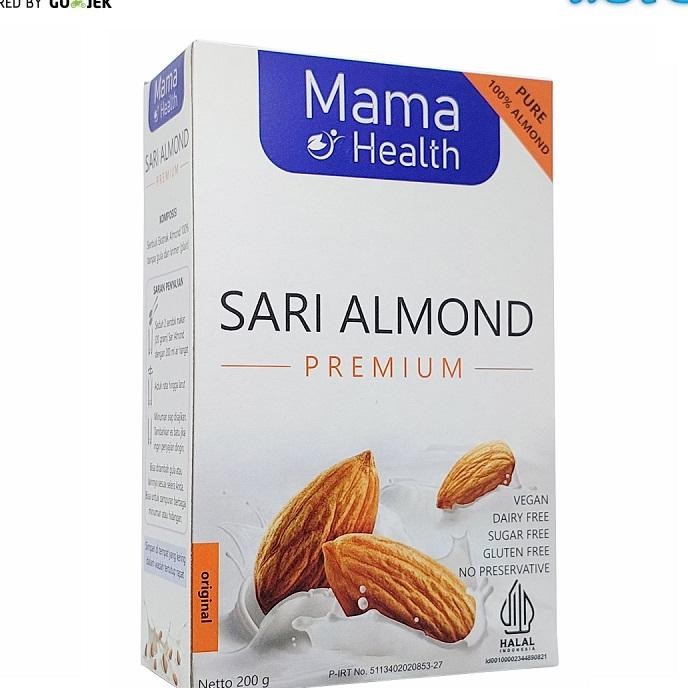 

Mama Health Sari Almond Unsweetened Whole Almondmilk Susu Bebas Gula Krimer Diary Free