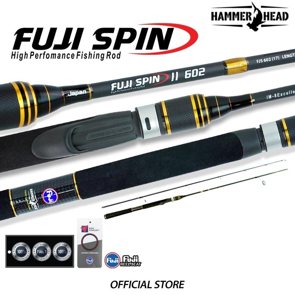 HAMMER HEAD Joran Spinning Fuji Spin II 168CM 180CM Hi-Carbon Blank Hollow