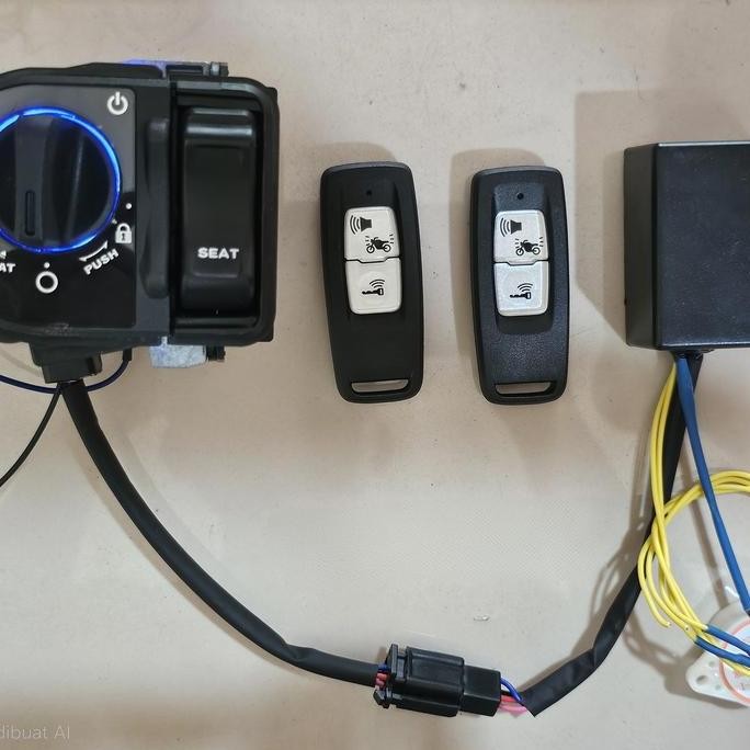 kunci kontak keyless untuk new beat genio scoopy vario 110 125 150