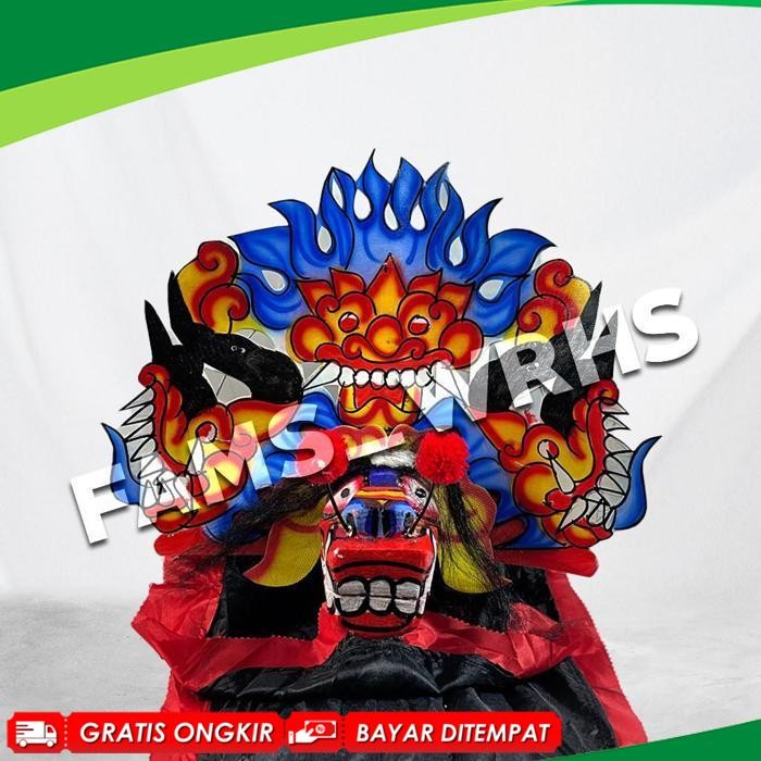 Bagus - Barongan Kayu Caplokan kayu Caplok kapsulan Barongan Anak Murah Free Kemul Kapsul no 1 SD-85