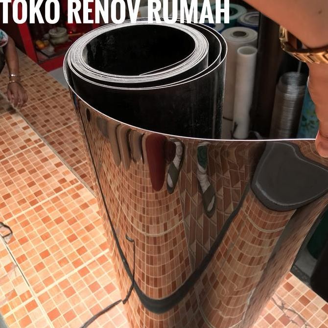 plat fiber pagar hitam polos (TEBAL)/ plat fiber pagar/ penutup pagar