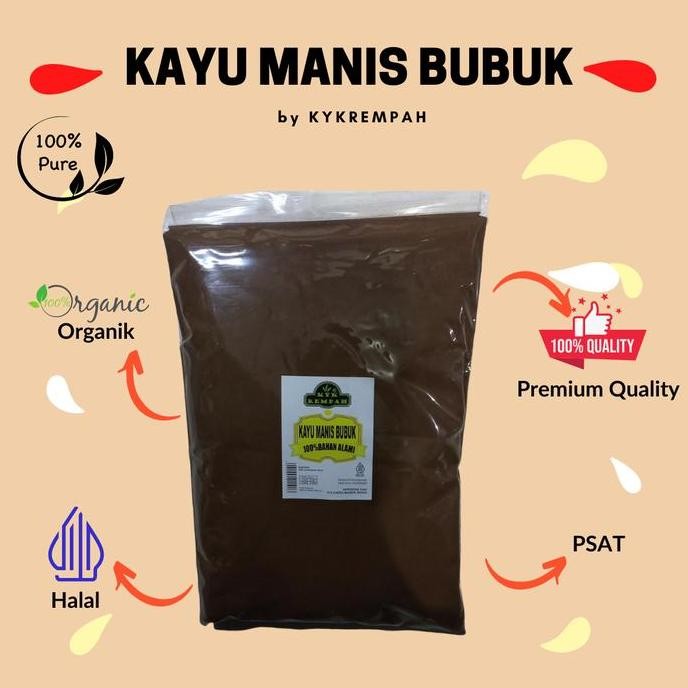 

Diskon! Kayu Manis Bubuk Asli 1Kg - Cinnamon Powder Murni