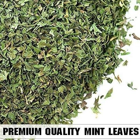 

Diskon! Pure Dried Mint Leaves Daun Mint Kering 250Gram Asli