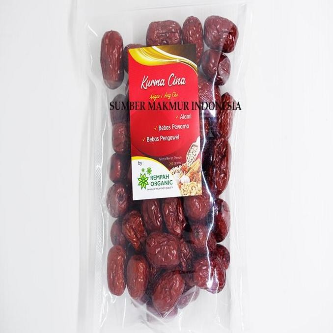

Diskon! Kurma Cina Organik Cap Rempah 250G Angco Kurma Premium