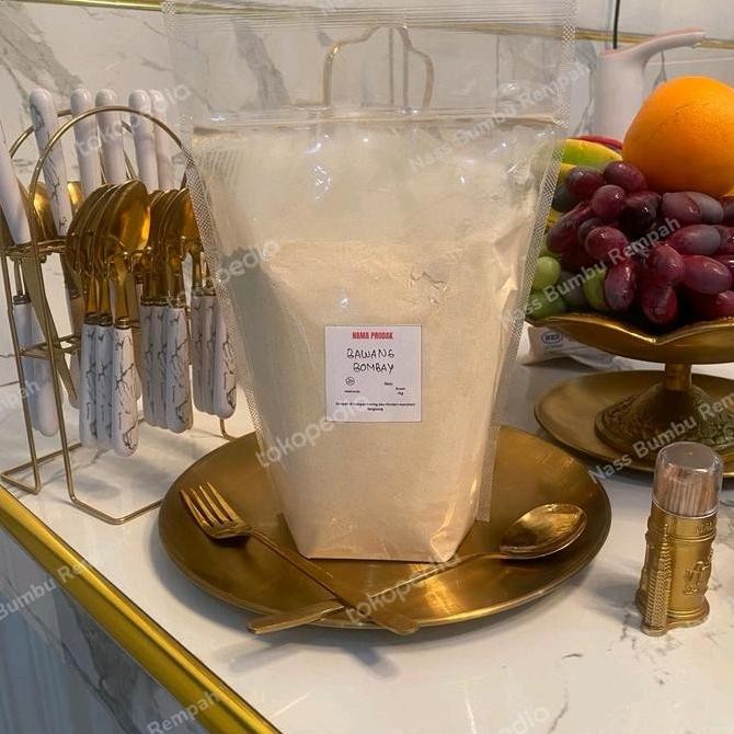 

Diskon! Bawang Bombay Bubuk Murni 1Kg / Onion Powder 1000 Gram Tanpa Campuran