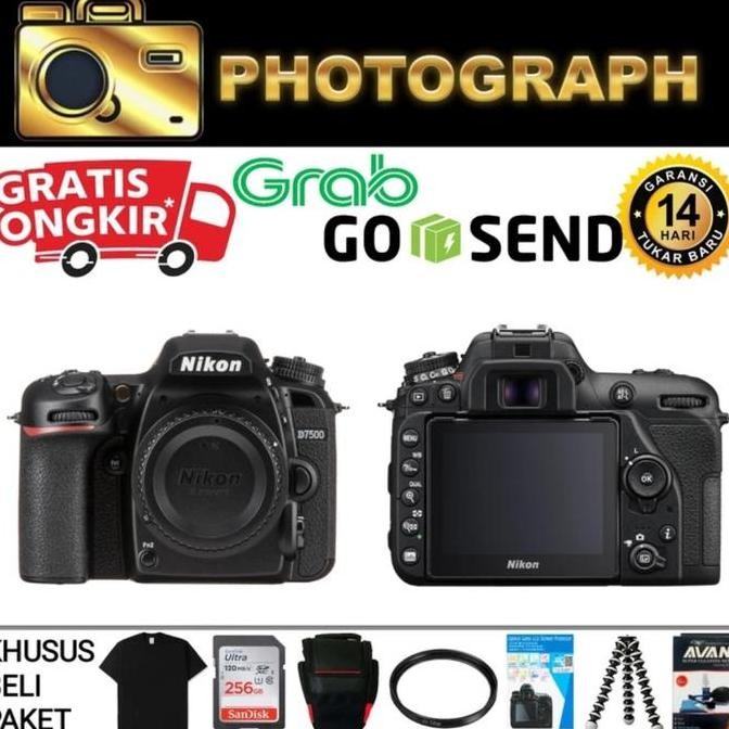 Nikon D7500 Body Only Dslr / Kamera Nikon/ Kamera Dslr Nikon Body Only