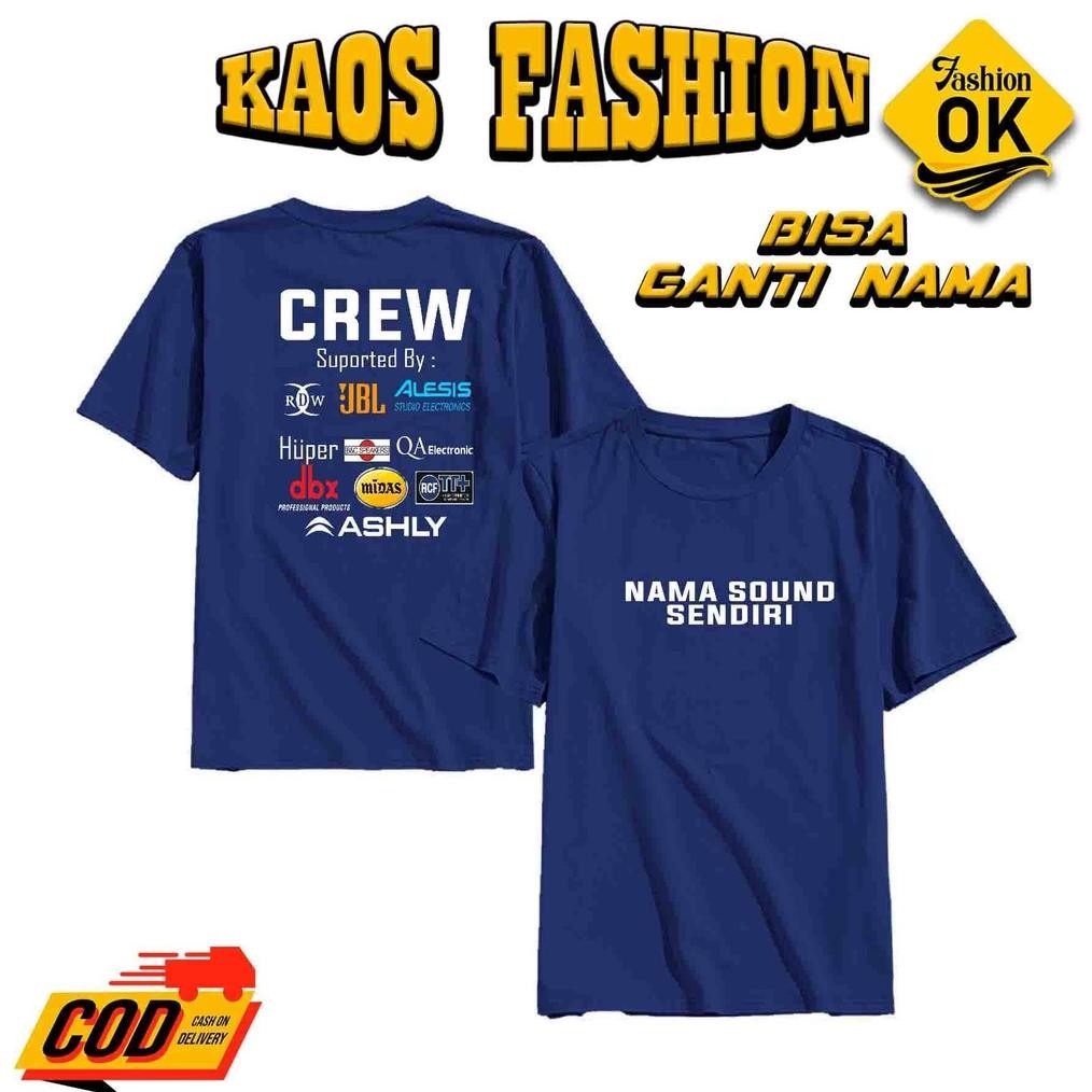 Promo Kaos Crew Audio Kaos Crew Sound System Desain Sendiri Kaos Audio Kualitas Distro Kaos Sound Sy