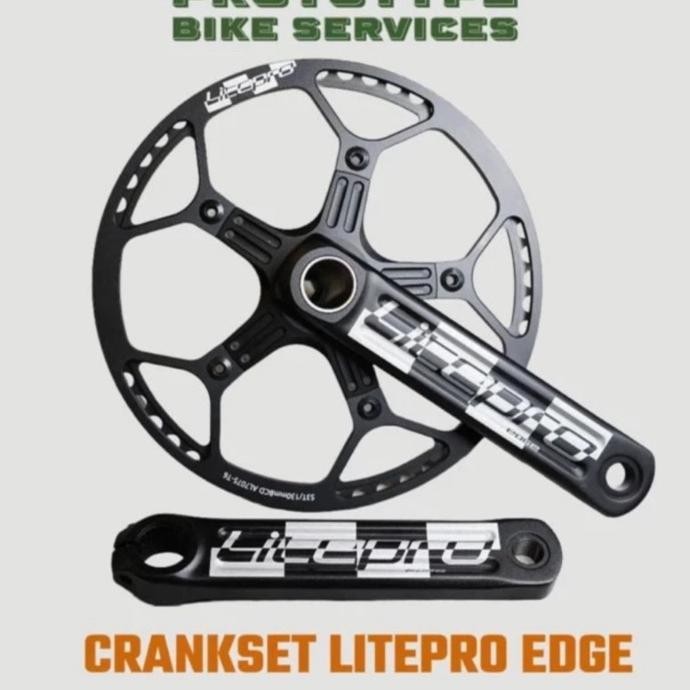 Crank Set Litepro Edge Plus Chainring