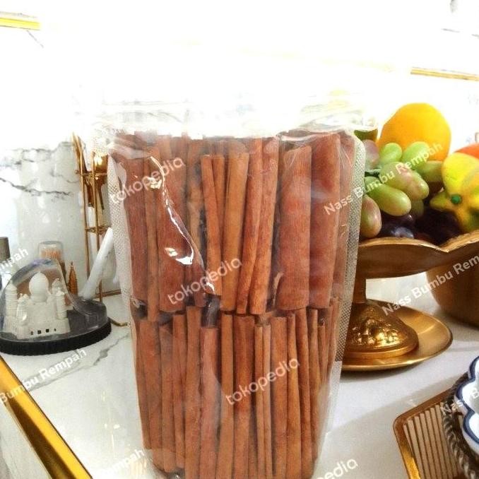 

Diskon! Kayu Manis Utuh 1Kg Cinnamon Stick Murni Aromatik Grade Premium