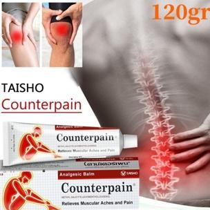 EXP 2028100% ORI Counterpain Cream 120gr Thailand Hot Krim Analgesic Untuk Mengobati Encok Nyeri Sen