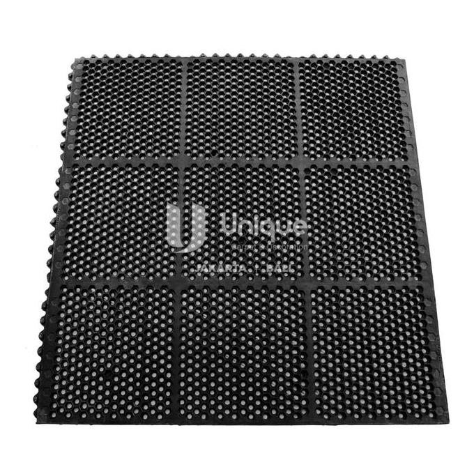 Keset Karet Lantai Lubang / Karpet Anti Slip Untuk Dapur dan Toilet