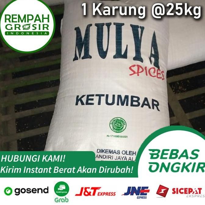 

Diskon! Ketumbar Butir Bulgaria 25Kg Coriander Seed Super Grosir Karung