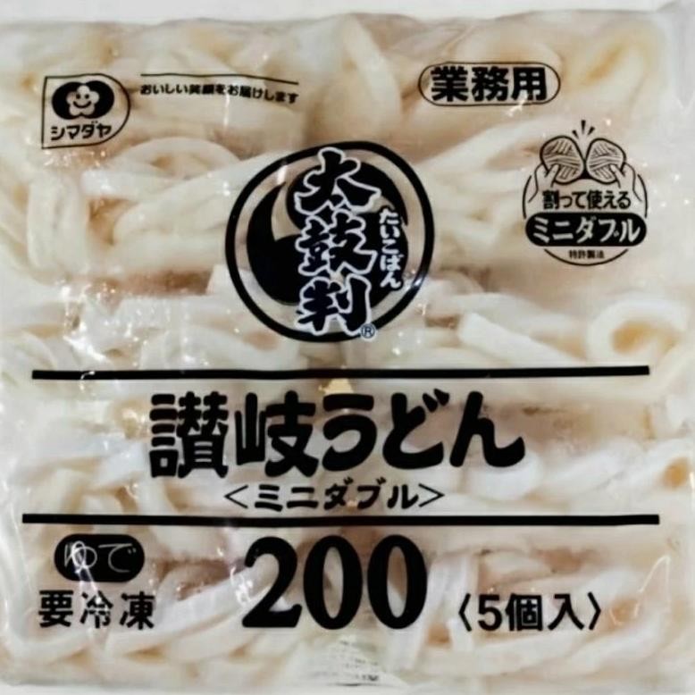 SHIMADAYA SANUKI UDON 200gr / MIE JEPANG SHIMADAYA UDON 1 KG aSt