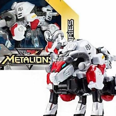 Young Toys Metalions Aries Robot Deformation Biklons Original