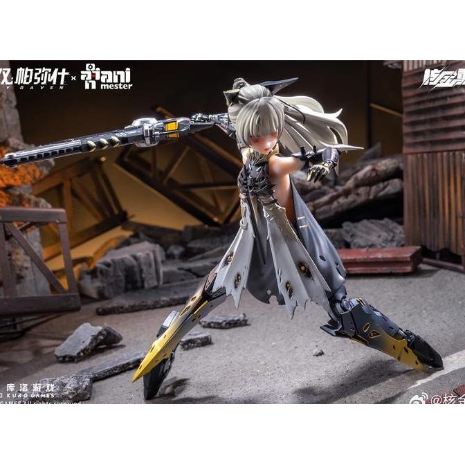 1/9 Animester x Nuclear Gold Punishing Gray Raven - Nanami Warrior Action Figure