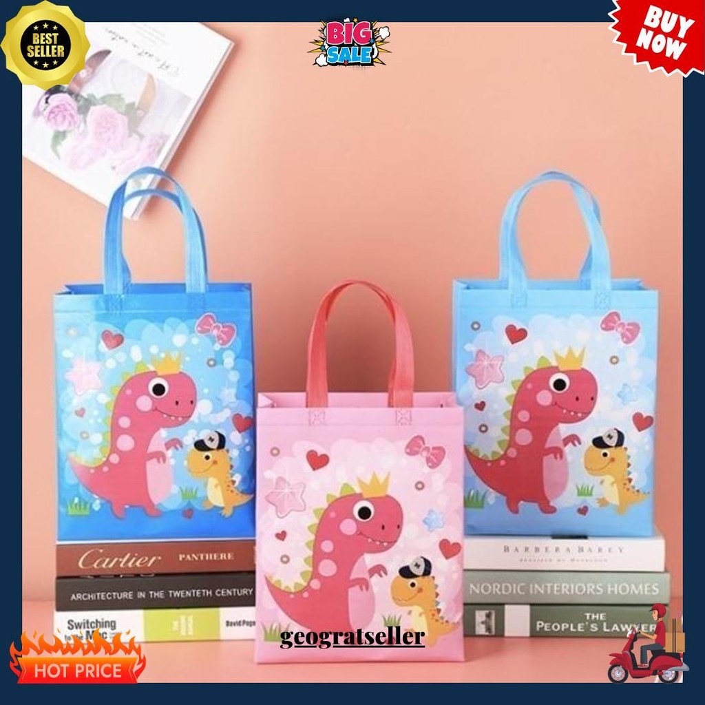 

[ 12Pcs ] Tas Souvenir Ulang Tahun / Goodie Bag Ultah / Tas Hampers M - Astronot Original Produk