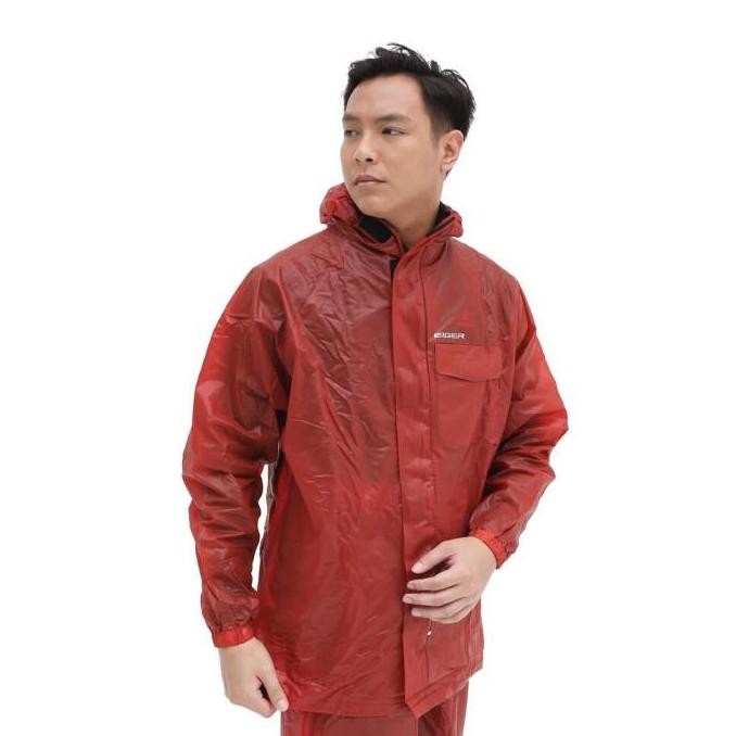 ORI - JAS HUJAN EIGER THUNDERBOLT 1.0 RAINSUIT SETELAN JAKET CELANA OUTDOOR MOTOR