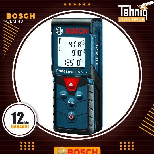 Meteran Laser Digital Bosch GLM 40 Laser Rangefinder 40 Meter