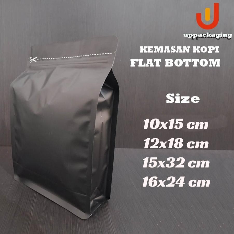 Bisa Cod Kemasan Kopi  Flat Buttom Kemasan Plastik Snack Dan Makanan|Kemasan Kopi ||