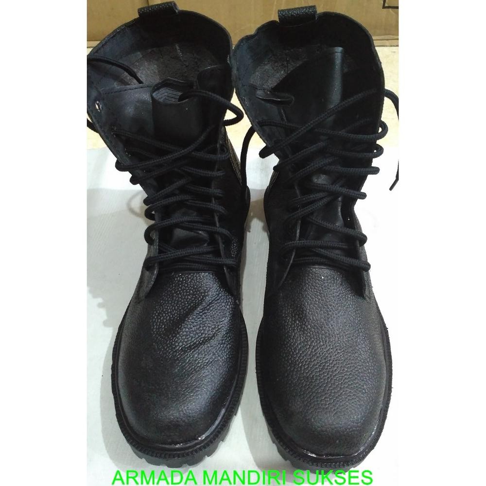 DF182>> Sepatu PDL Kulit Jeruk - Sepatu PDL Jeruk - Sepatu PDL TNI Jeruk