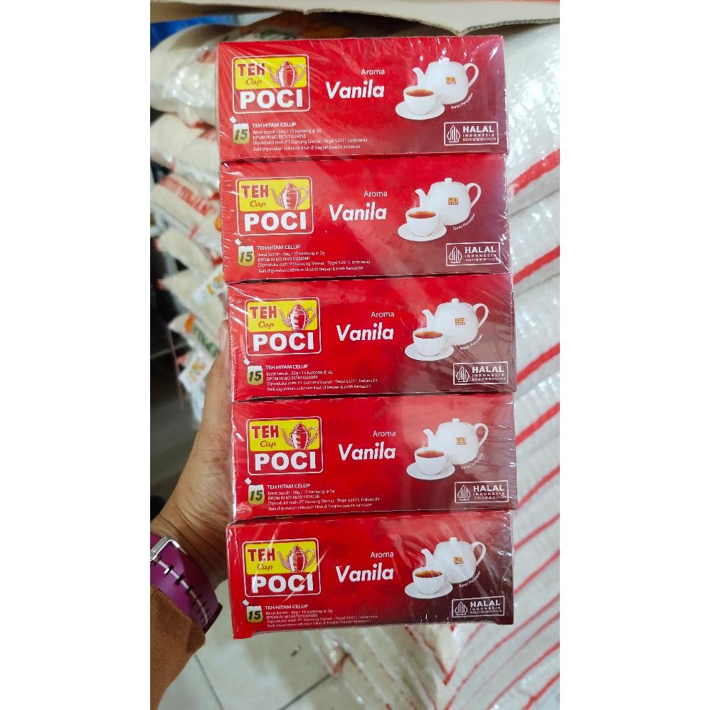 

GROSIR POCI VANILA CELUP 1 SLOP 5 KOTAK/ TEH POCI VANILA CELUP aSt