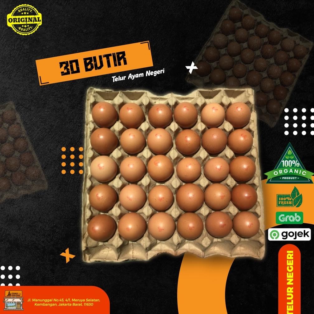 

Telur Ayam Negeri 30 Butir aSt