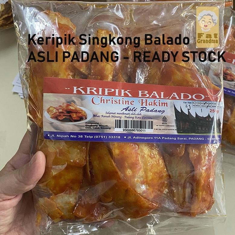 

Keripik Singkong Balado Christine Hakim 250g Keripik Sinjai Balado Christine Hakim aSt
