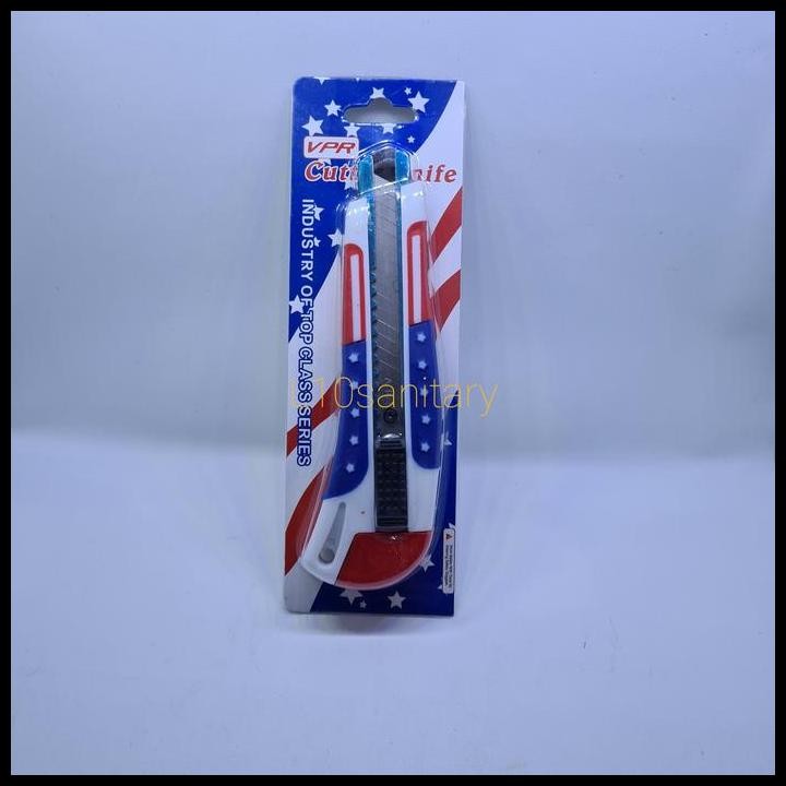 

Pisau Cutter USA Cutter Besar Cutting Knife USA Pisau Cutter isi 3 VPR