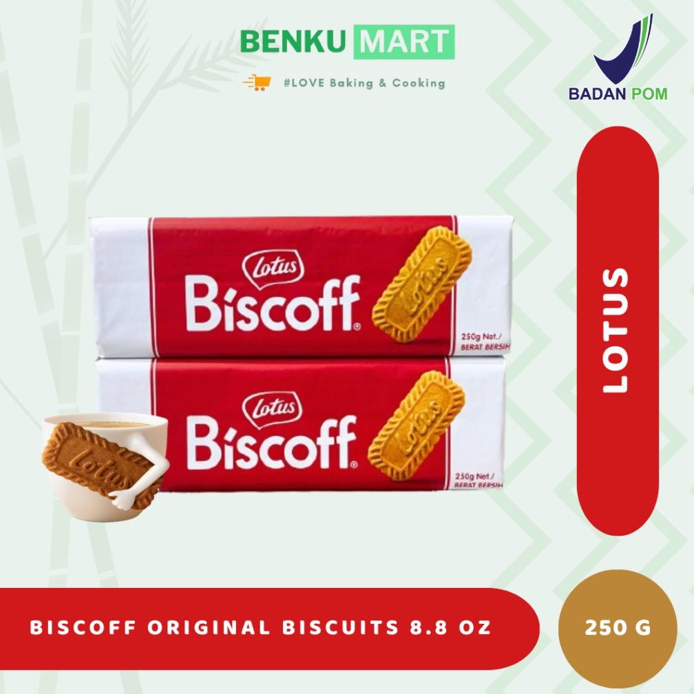 

Biscuit Lotus Biscoff 250 gram | Biskuit Biskof Penghias Kue aSt