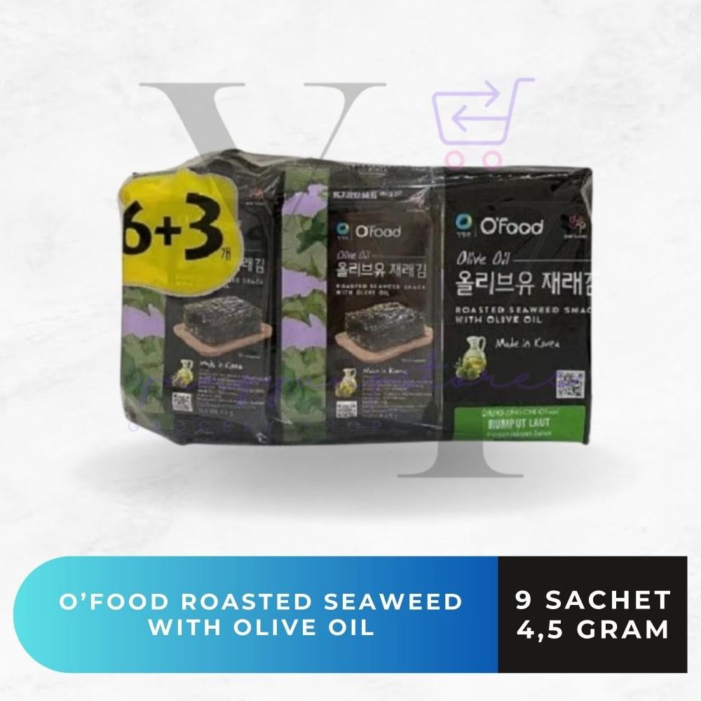 

Chung Jung One O'food 6+3 / Daesang Rumput Laut Nori Roasted Seaweed 4,5 gram aSt