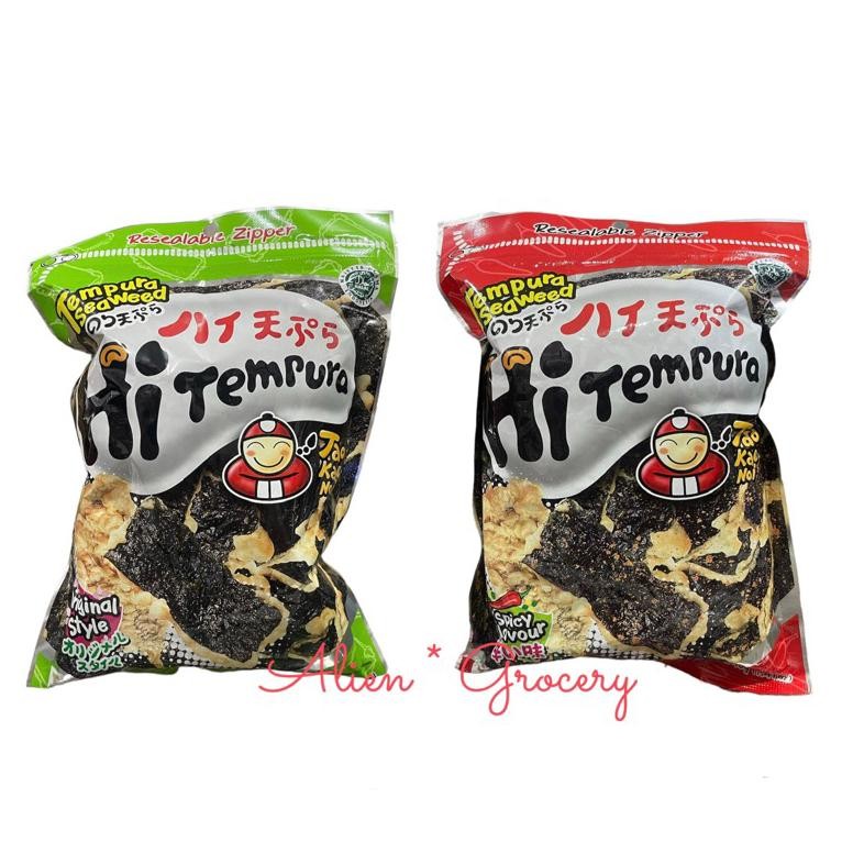 

TAO KAE NOI Hi Tempura Seaweed Original Spicy Flavor 25gr 40gr aSt