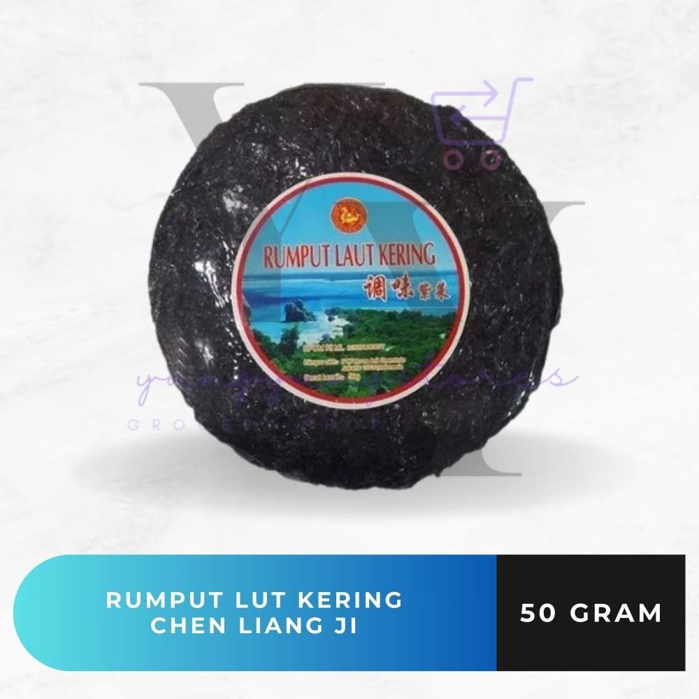 

Dried Seaweed / Rumput Laut Kering / Ci Chai Chen Liang Ji 50 gram aSt