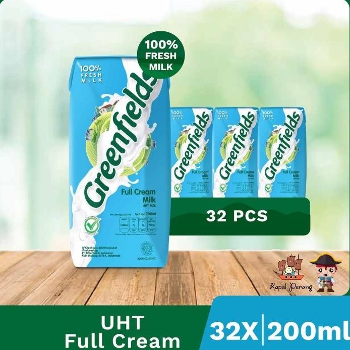 

Greenfields Susu UHT Full Cream 200ml x 32 pcs (1 karton) aSt