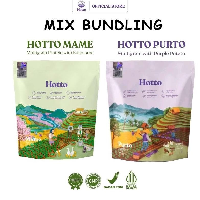 

BUNDLING MIX HOTTO !! 1 Pouch MAME dan 1 Pouch PURTO aSt