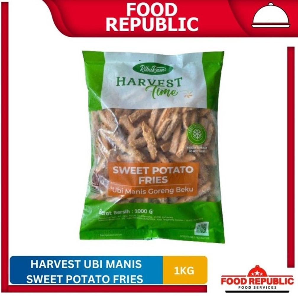 

Harvest Time Sweet Potato Frozen / Ubi Jalar Manis Korea 1 kg Halal aSt