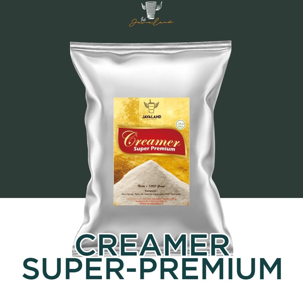 

Javaland Bubuk Creamer / Krimer 1Kg - Super Premium | Non Dairy | Creamy Caf aSt