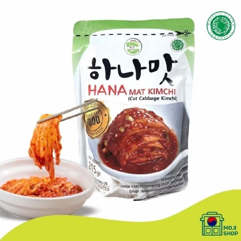 

Hana Mat Kimchi Premium Korea Kimchi Hanamat Kimchi 215 gram aSt