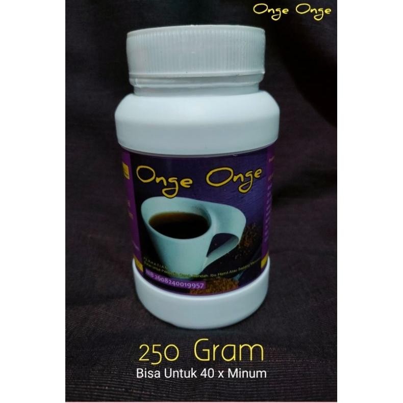 

ONGE ONGE Besar BOTOL PUTIH Serbuk Herbal Ketumbar Hitam 250 gram aSt