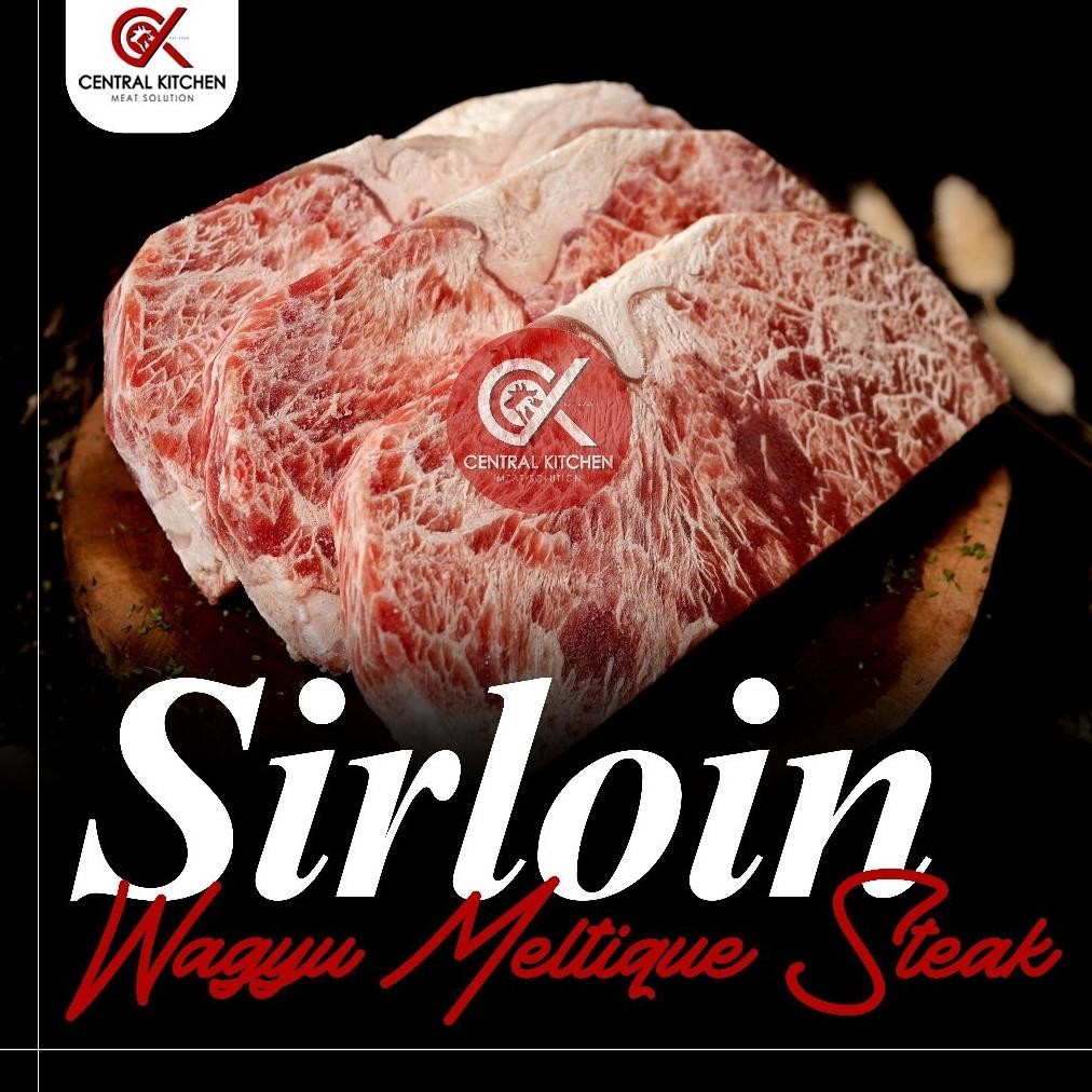 

Daging Sapi Wagyu Sirloin Meltik Striploin Meltique Beef Steak 100gr aSt