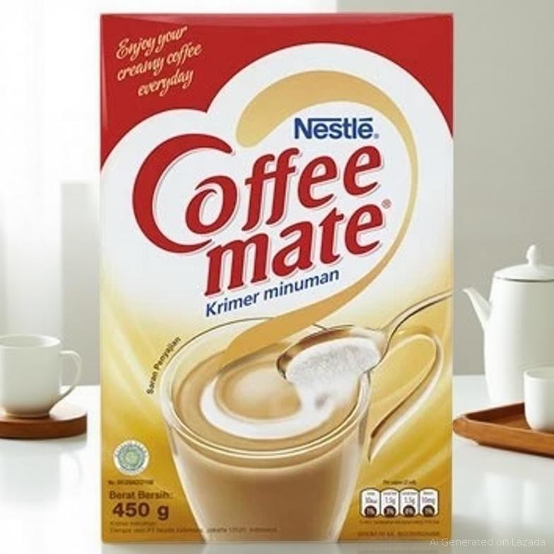 

NESTLE COFFEE MATE (Krimer / Creamer) 450 gr Nestle Coffee Mate 450 gr CREMER Krimer Coffee Mate aSt