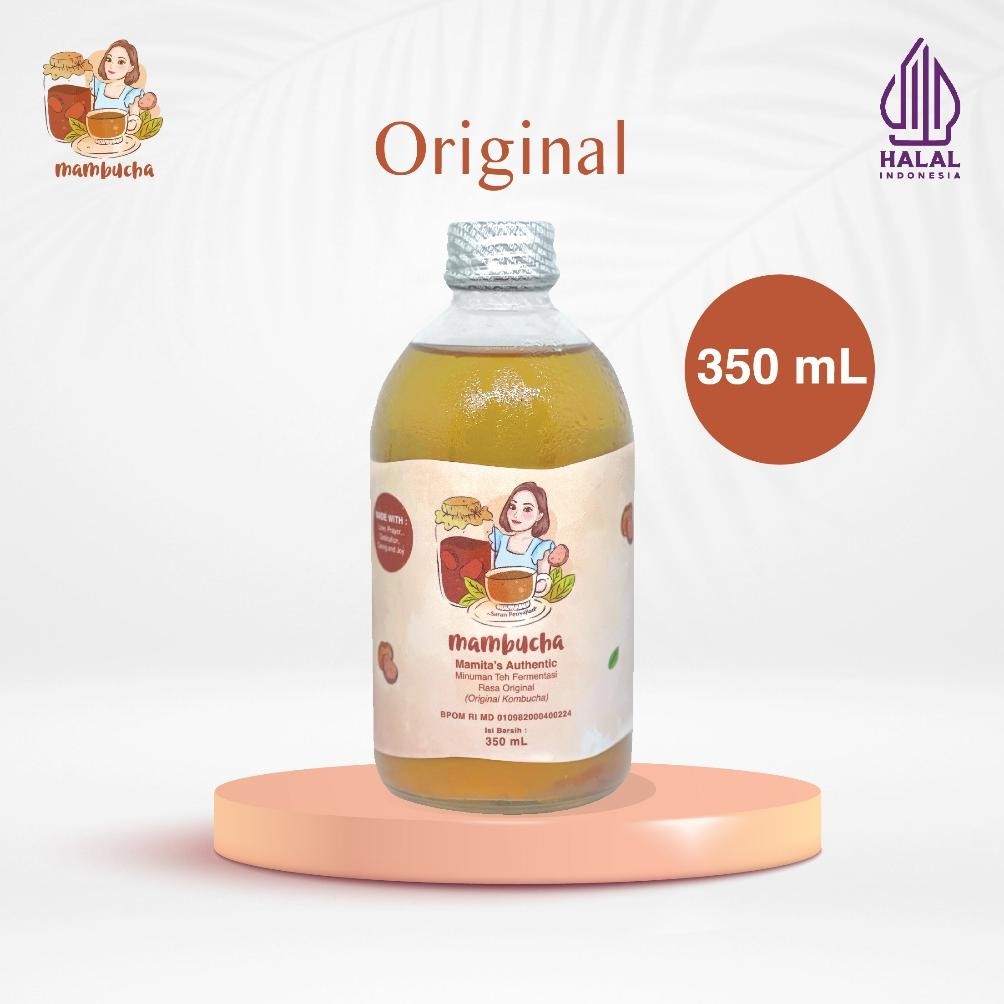 

Kombucha Original Glass Bottle Mambucha 350 ml aSt