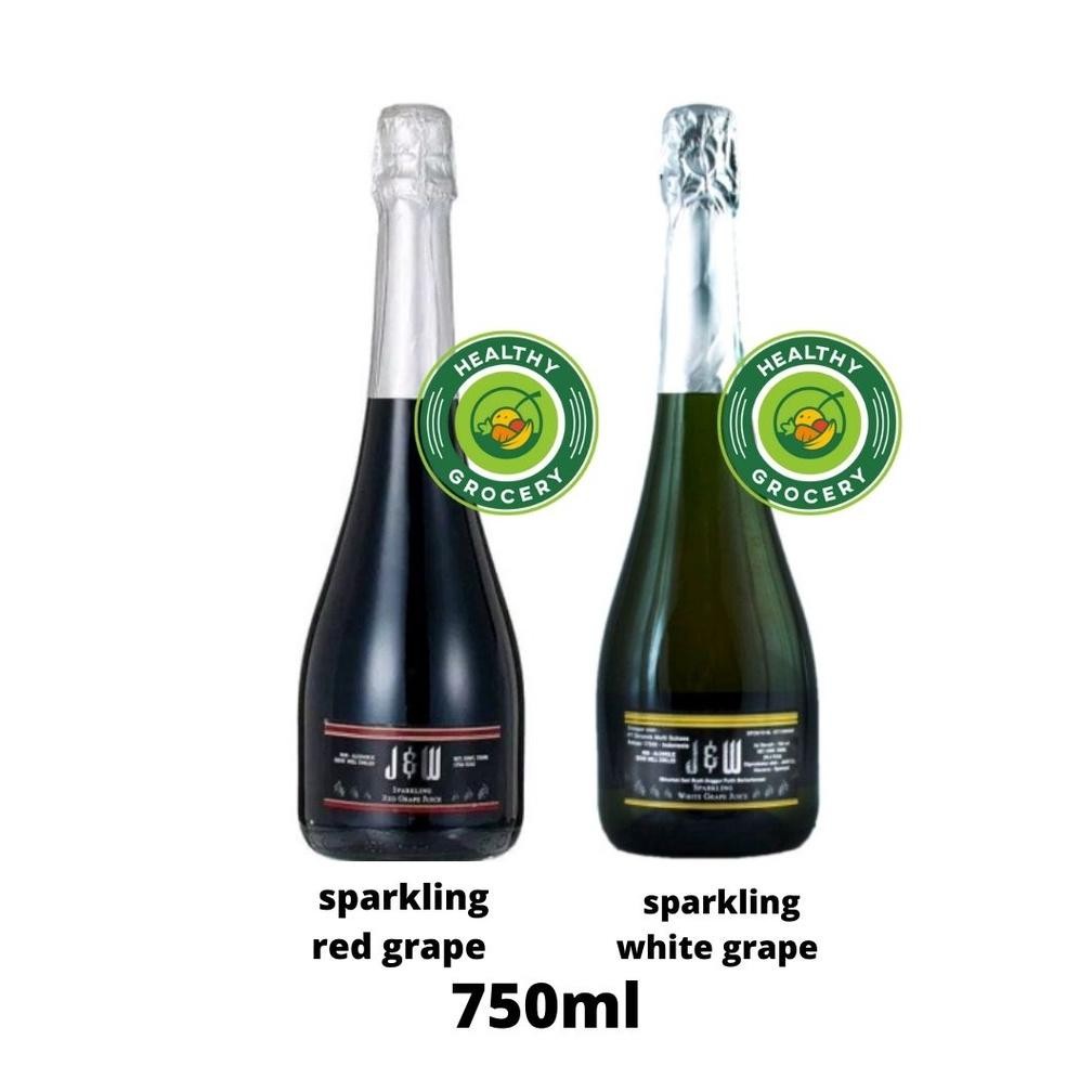 

J&W Premium Sparkling Red / White Grape Juice Drink 750ml aSt
