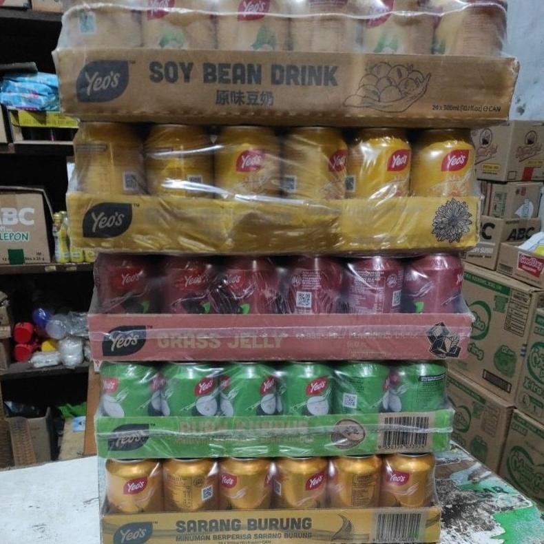 

Yeos Cincau, Chrysantemum, Kundur, Kedelai Kaleng 300ml - 1 Dus (24 Pcs) aSt