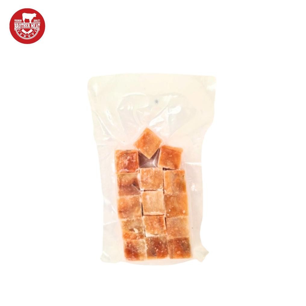 

Salmon Saikoro Cubes Frozen 250gr - Brothermeatshop aSt