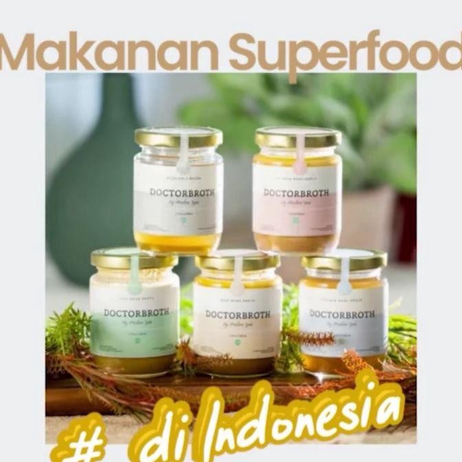 

Paket Komplit 5 Jar Food Bone Broth Doctor Broth Kaldu Tulang Doctor Broth Bintaro