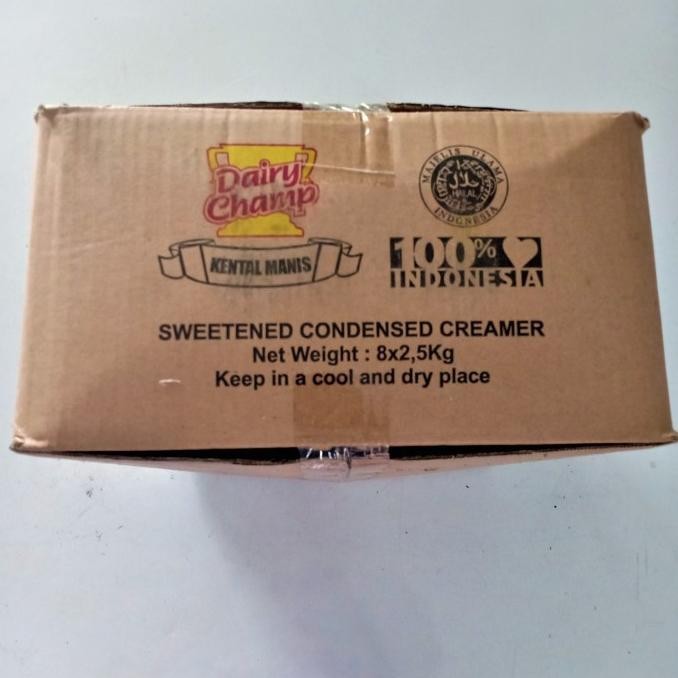 

Susu Kental Dairy Champ 2.5 Kg Dus Cargo aSt