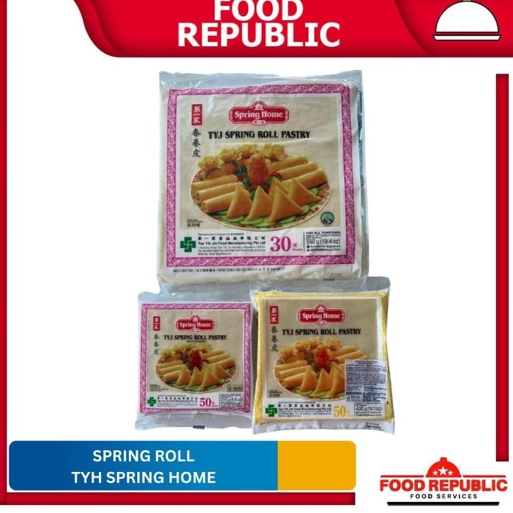 

TYJ Spring Roll Pastry Kulit Pangsit Samosa Lumpia Spring Home Halal aSt