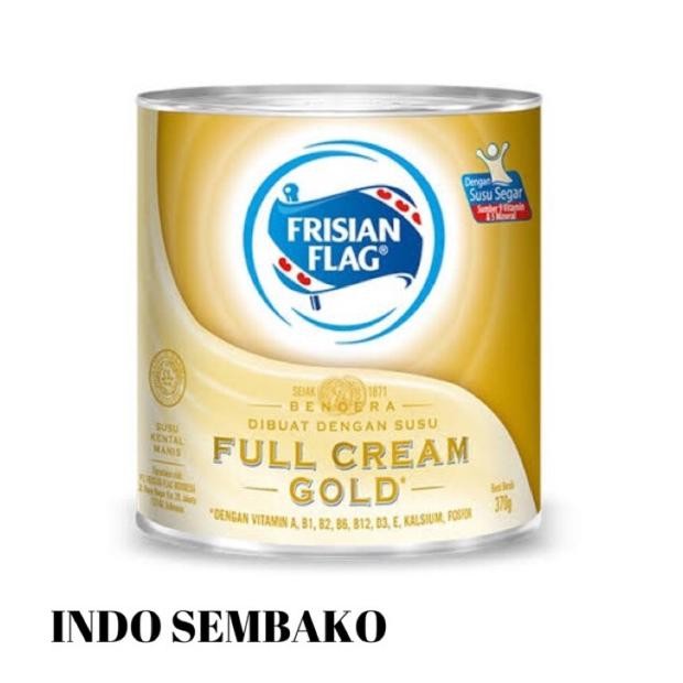

Frisian Flag Gold 370g / Frisian Flag Full Cream Gold / Susu Kental Manis Putih / SKM Gold / FF Gold aSt