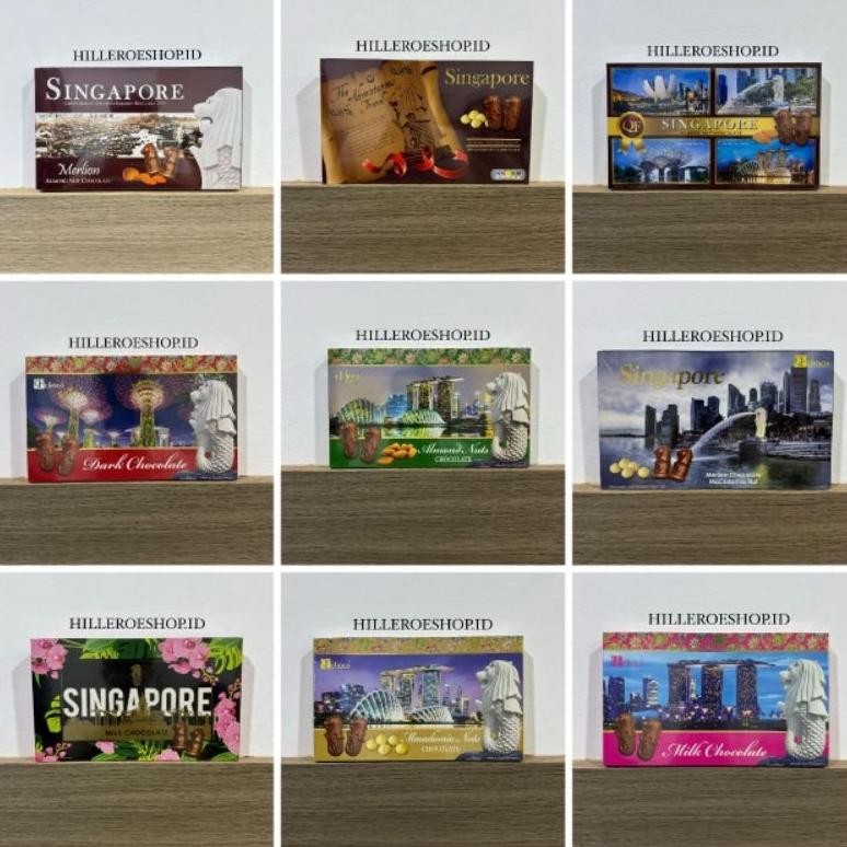 

COKLAT QF CHOCO MERLION SINGAPORE BOX 125GRAM HALAL IMPORT COKELAT ALMOND QFCHOCO MALAYSIA aSt